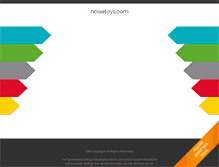 Tablet Screenshot of noisetoys.com